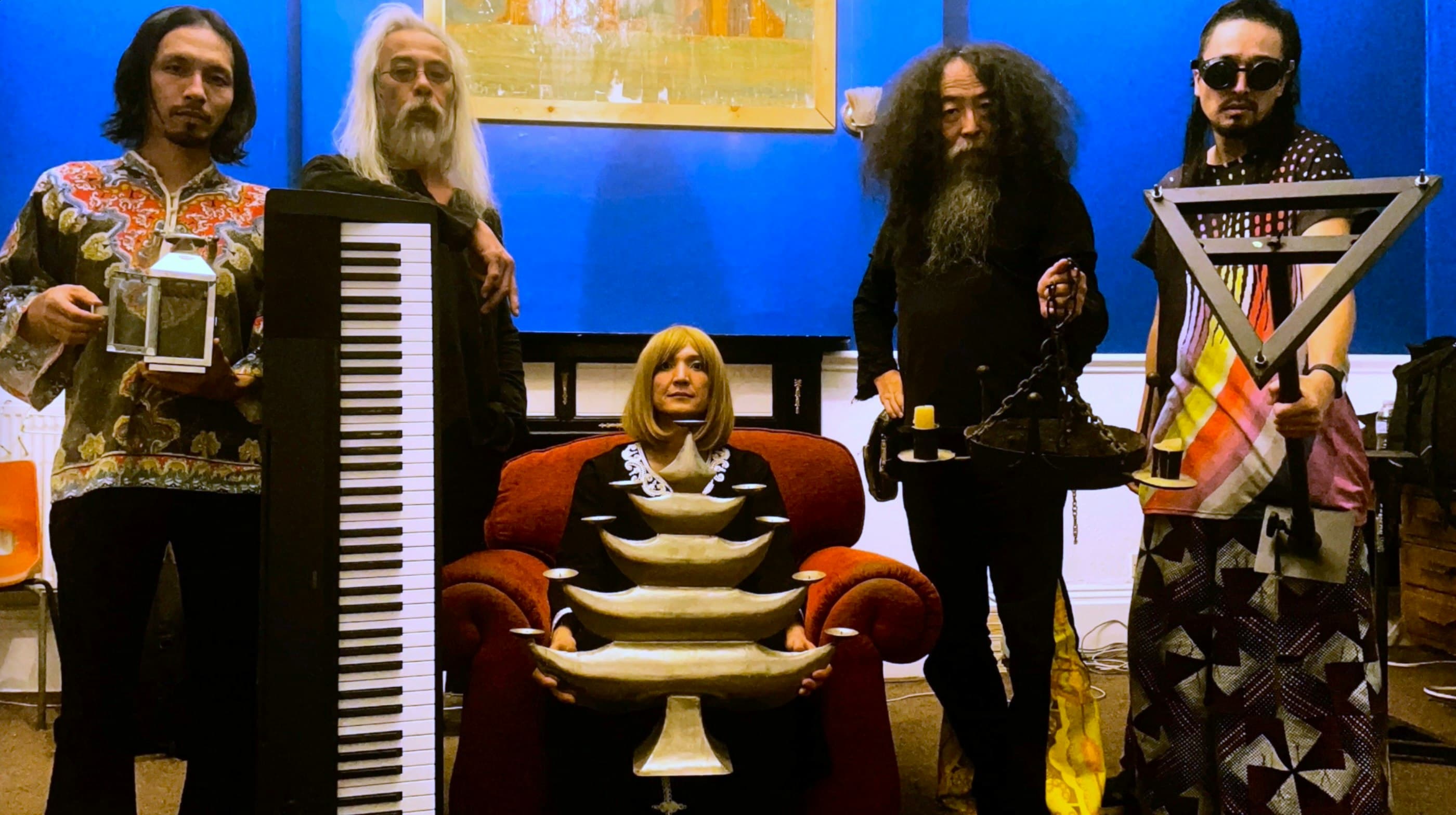 Official event artwork for Acid Mothers Temple & The Melting Paraiso U.F.O., Magick Potion, Agua
