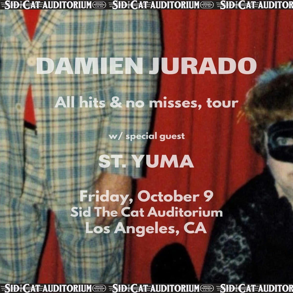 Official event artwork for Damien Jurado