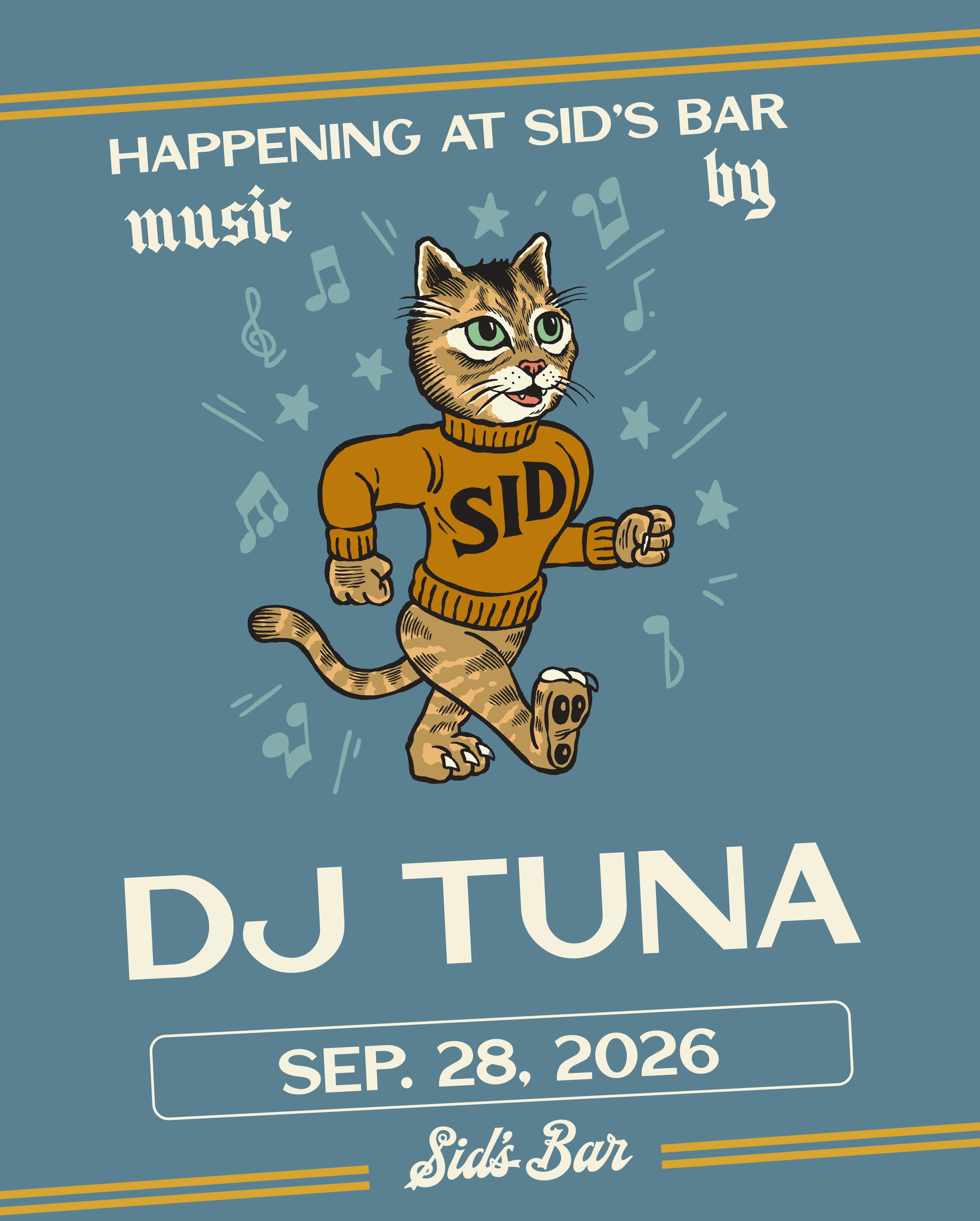 Official event artwork for DJ Tuna