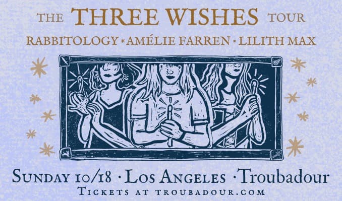 Official event artwork for Amélie Farren & Lilith Max & Rabbitology