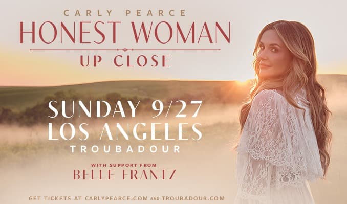 Official event artwork for Carly Pearce