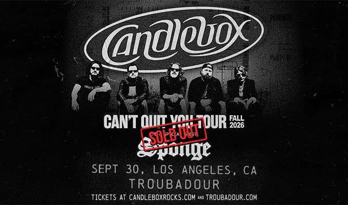 Official event artwork for Candlebox
