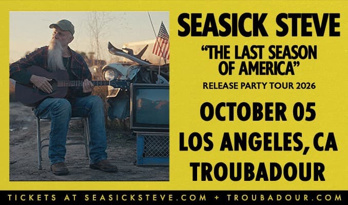 Official event artwork for Seasick Steve
