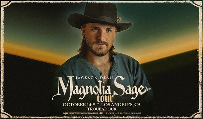 Official event artwork for Jackson Dean
