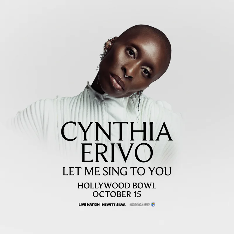 Official event artwork for Cynthia Erivo