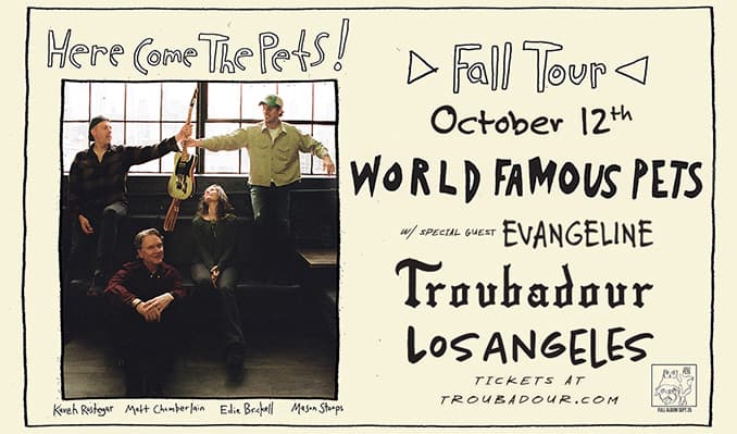 Official event artwork for World Famous Pets