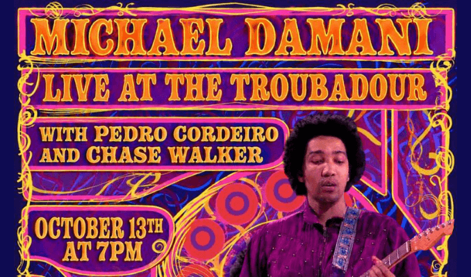 Official event artwork for Michael Damani