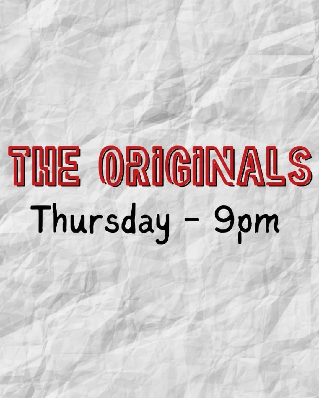 Official event artwork for The Originals