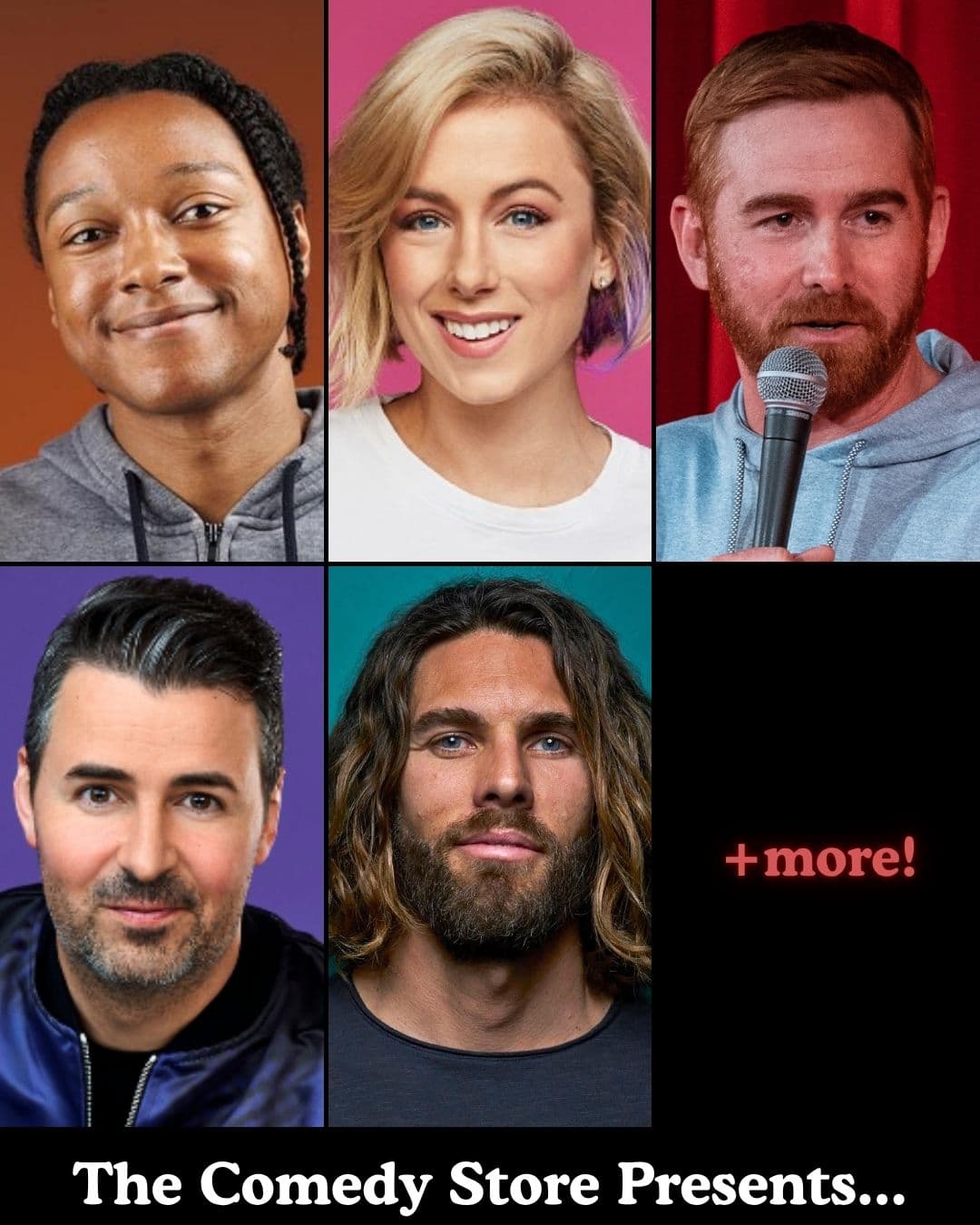 Official event artwork for The Comedy Store Presents...