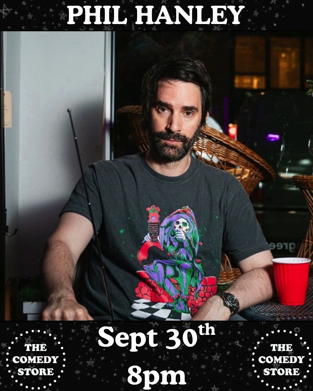 Official event artwork for Phil Hanley